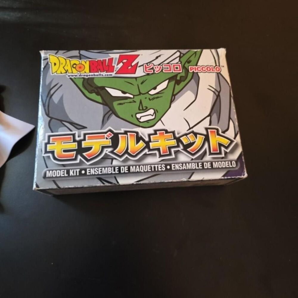 Vintage Dragon Ball Z Piccolo Action Figure Built Model Kit with box